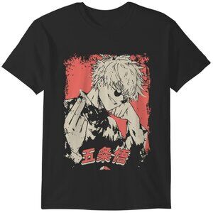 Jujutsu Kaisen T-Shirt Gojo Satoru Vintage Anime Manga Fan Graphic 89